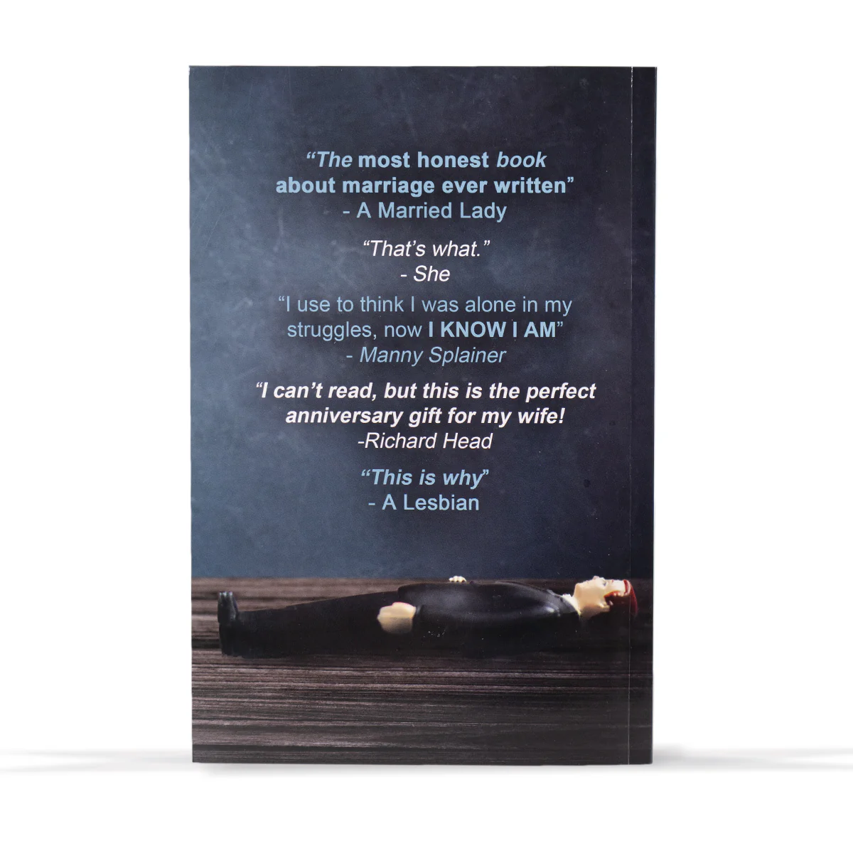 "A List Of Times My Wife Was Wrong" Blank Book Gag Gift - Image 3