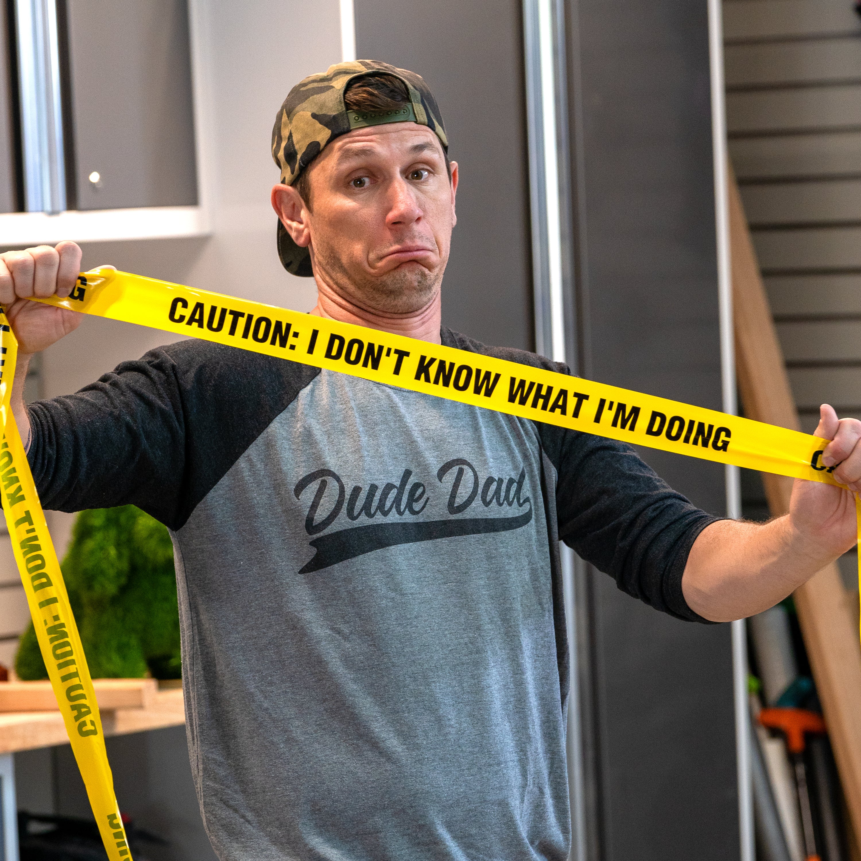 CAUTION Tape " I Don't Know What I'm Doing" - Image 3