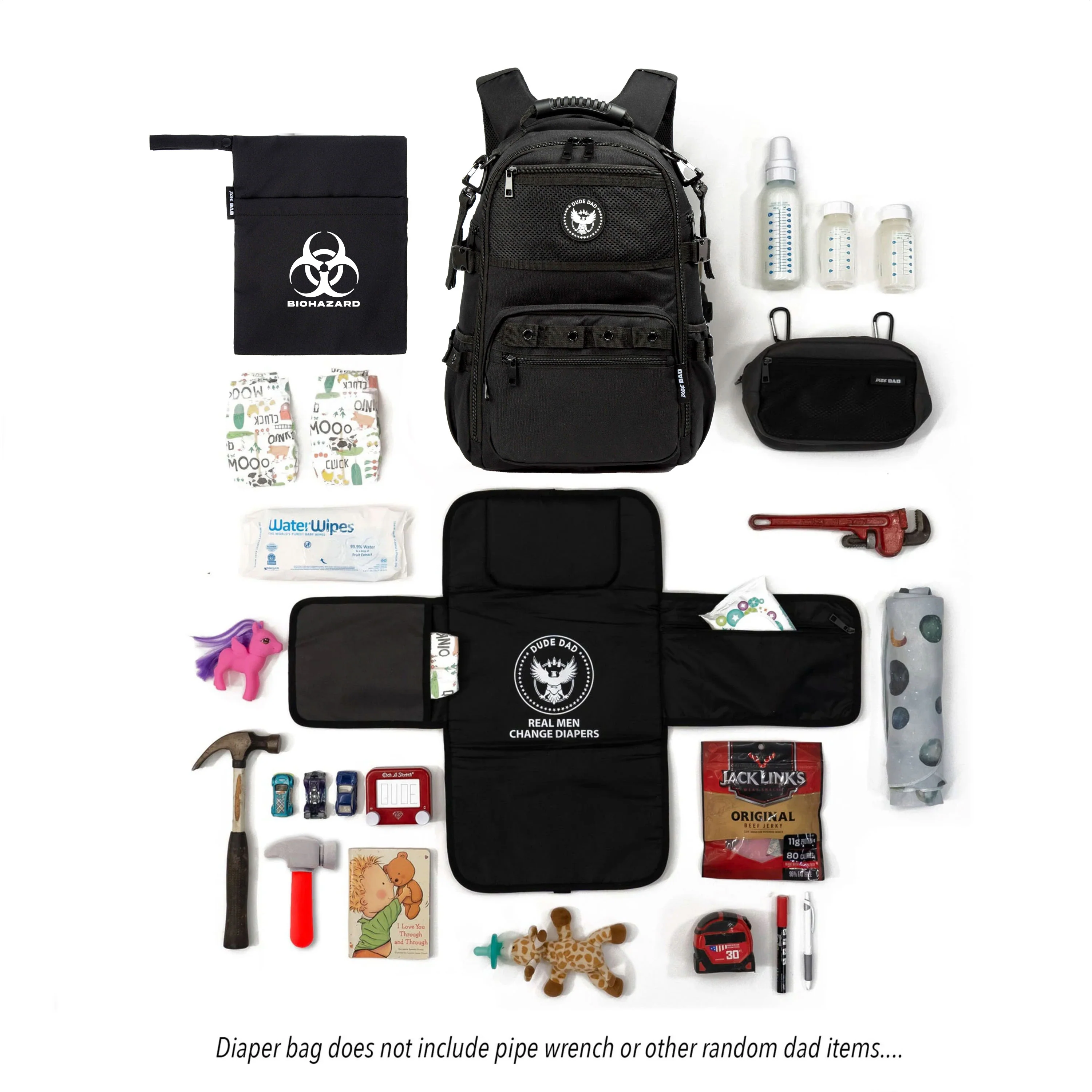 Dude Dad Diaper Bag - Image 3