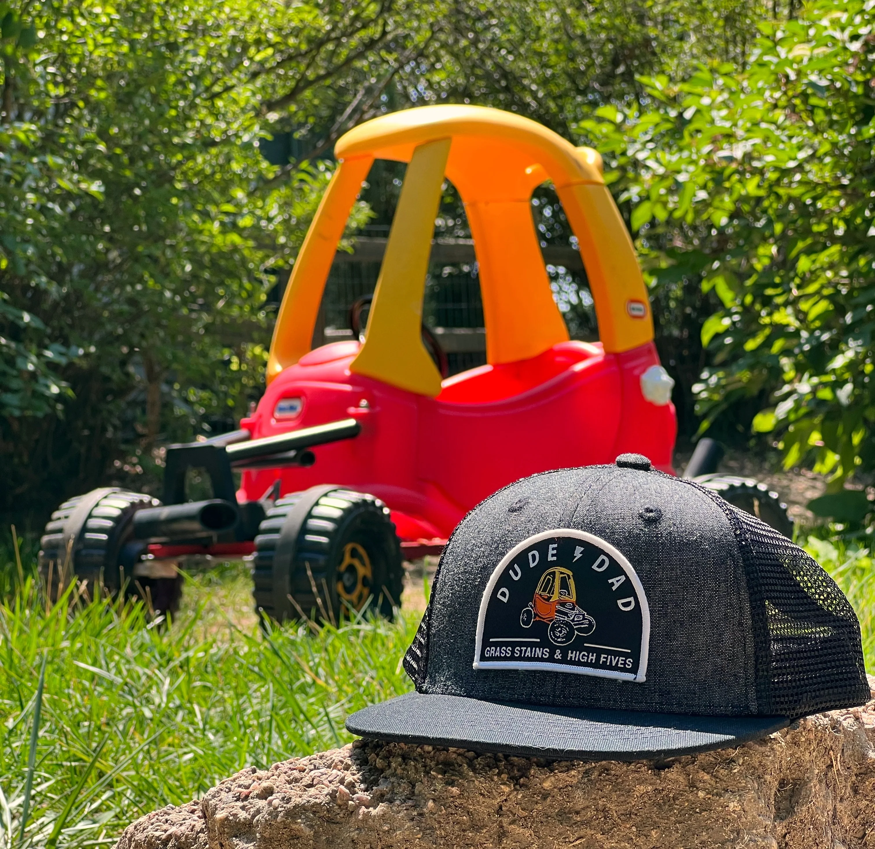 Grass Stains & High Fives Family Hats - Image 4